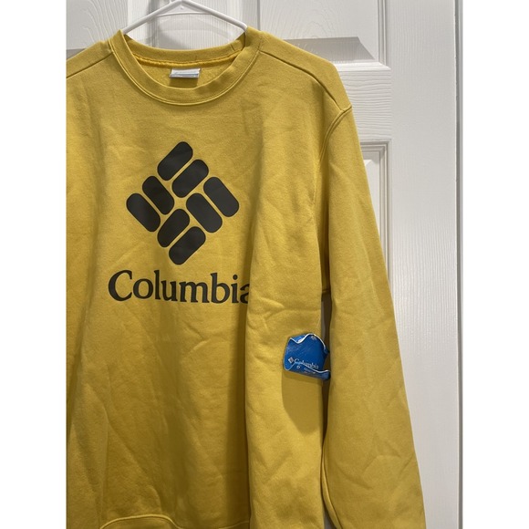 Columbia Crewneck Sweatshirt Pullover Graphic Logo Casual Comfy Mens Lg‎ AM0954 - Picture 6 of 9